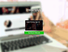 Tablet Screenshot of instantapp.com